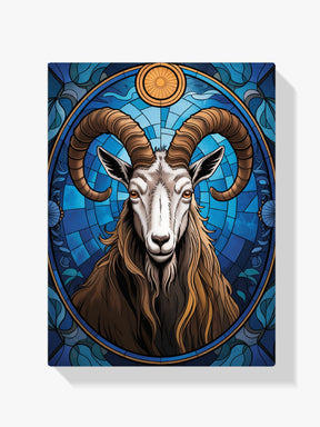Malen nach Zahlen - Sternzeichen - Steinbock
