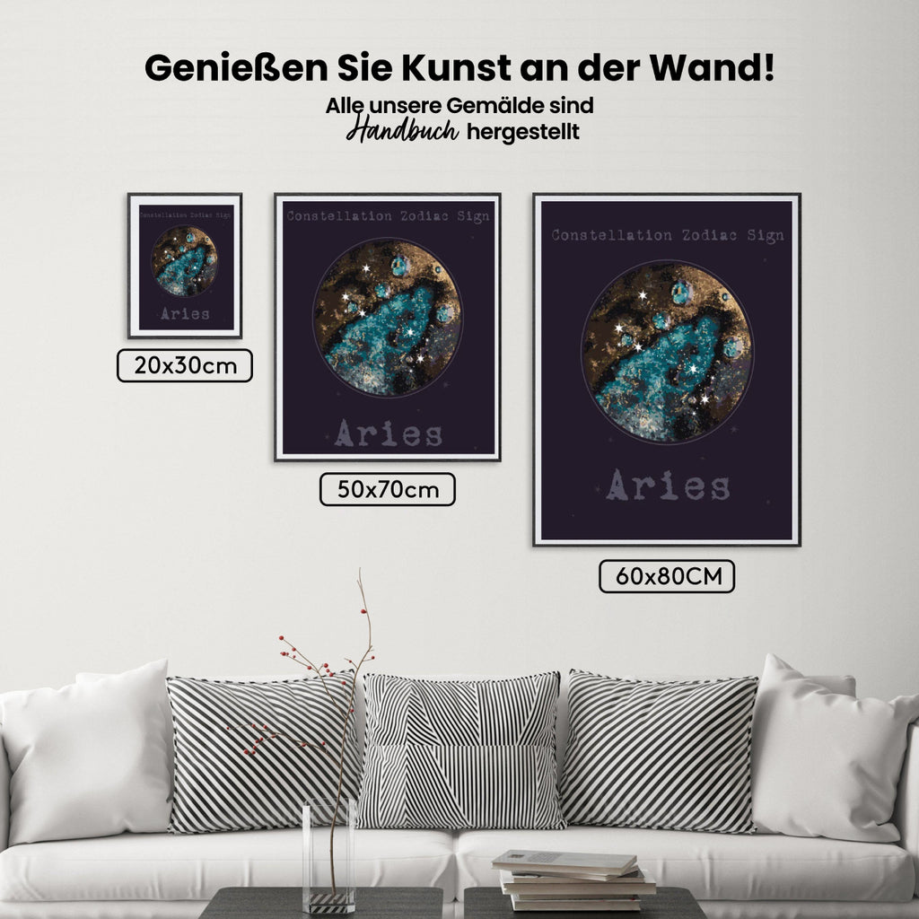 Malen nach Zahlen – Sternzeichen – Widder (1)