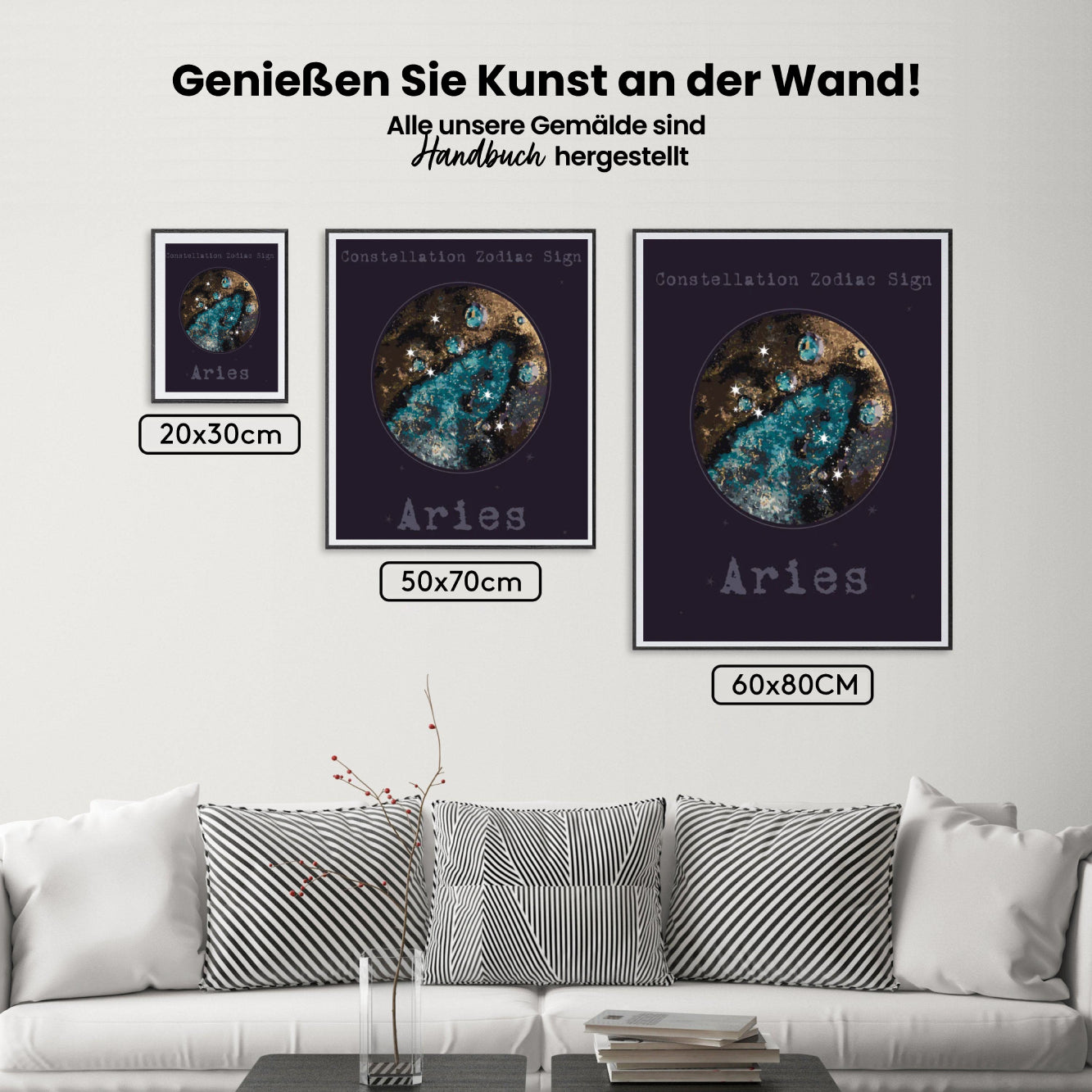 Malen nach Zahlen - Sternzeichen - Widder