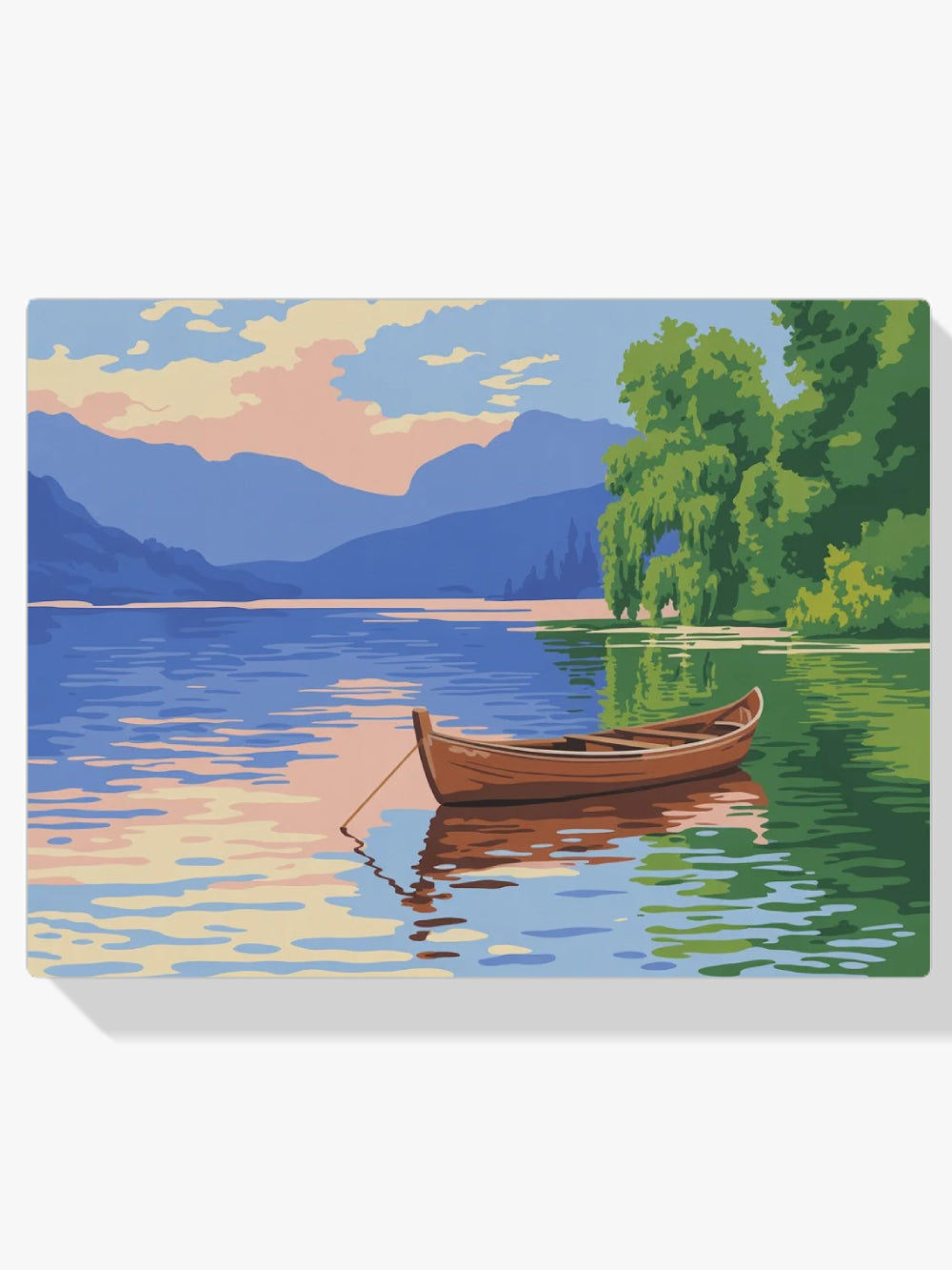Malen nach Zahlen – Stille Reise