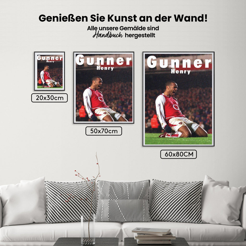 Malen nach Zahlen – Thierry Henry (1)