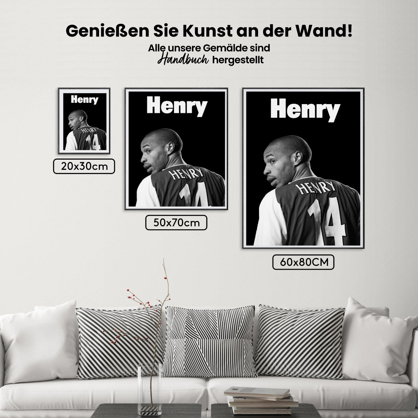 Malen nach Zahlen – Thierry Henry (2)