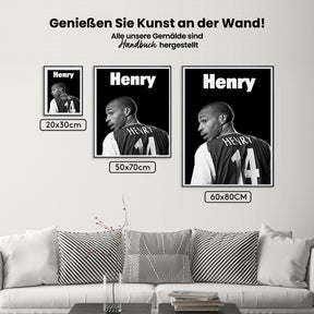 Malen nach Zahlen - Thierry Henry
