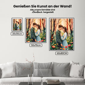 Malen nach Zahlen - Unausgesprochene Liebe