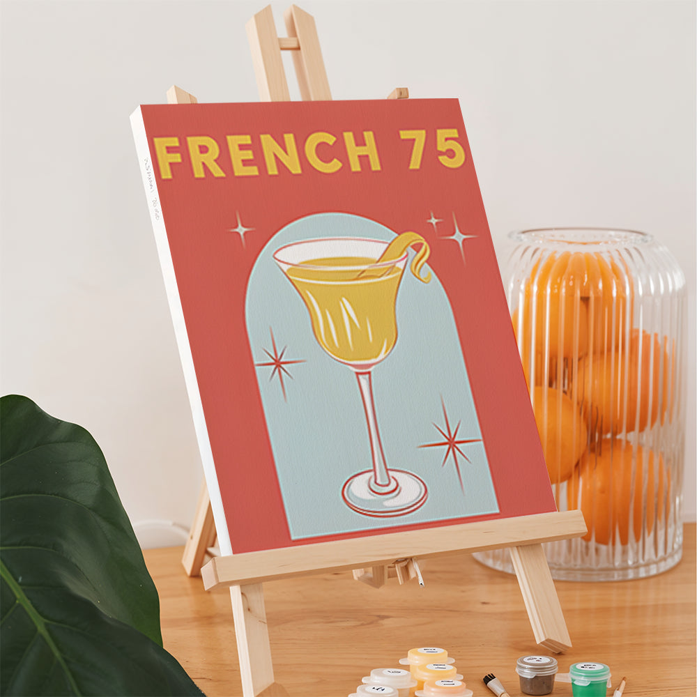 Malen nach Zahlen – 6 Mini-Gemälde Cocktail-Set 2.0-1