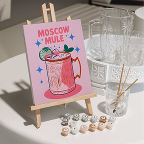 Malen nach Zahlen – 6 Mini-Gemälde Cocktail-Set 2.0-2