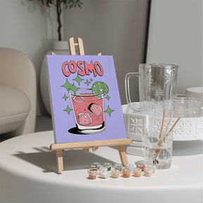 Malen nach Zahlen – 6 Mini-Gemälde Cocktail-Set 2.0-3