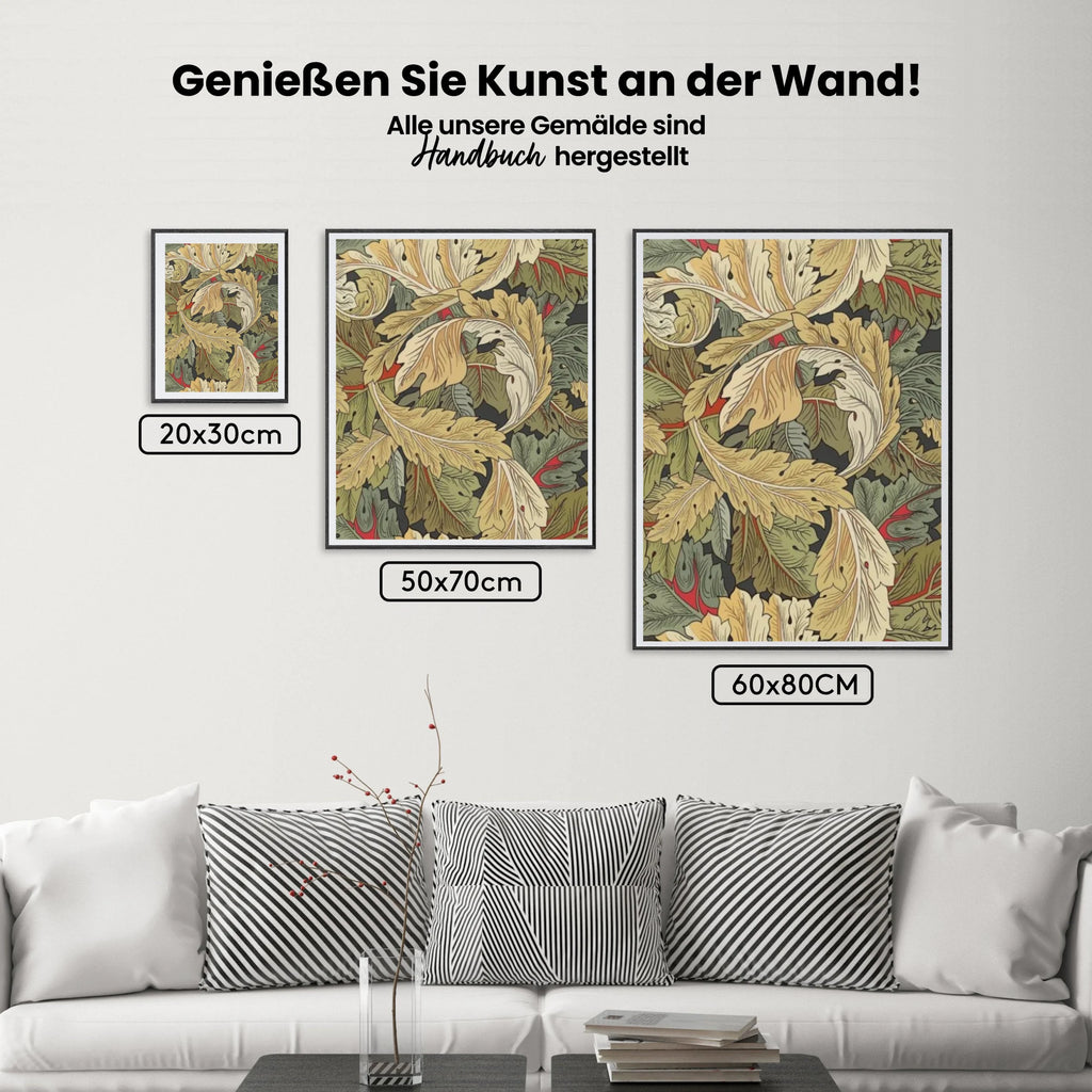 Malen nach Zahlen – Akanthus