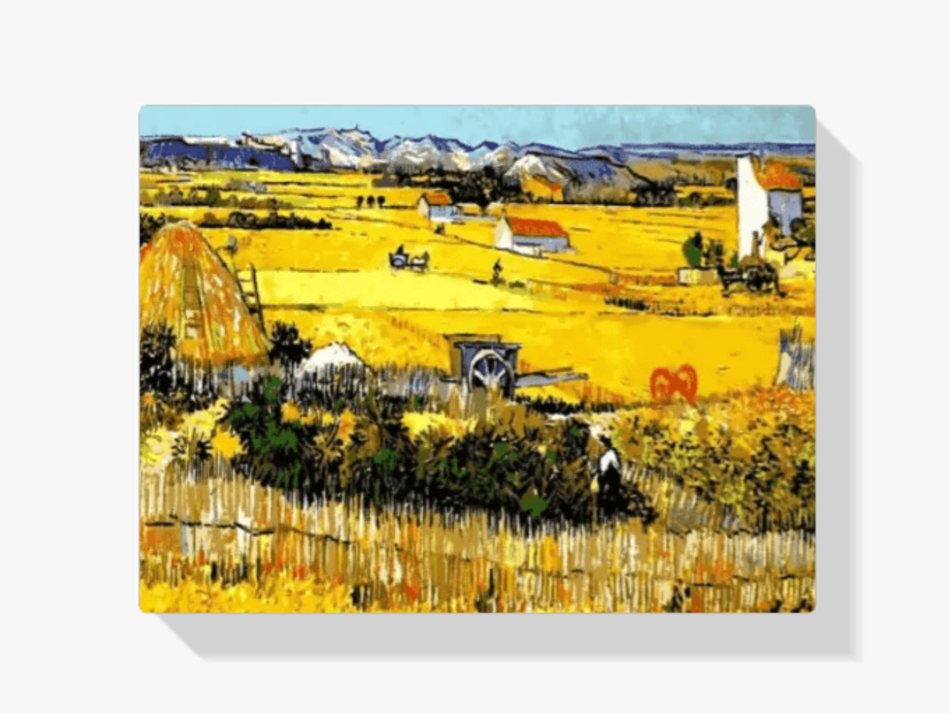 Malen nach Zahlen – Bauernlandschaft Van Gogh