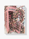 Malen nach Zahlen – Blumen Telefonzelle