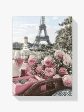 Malen nach Zahlen – Blumen in Paris