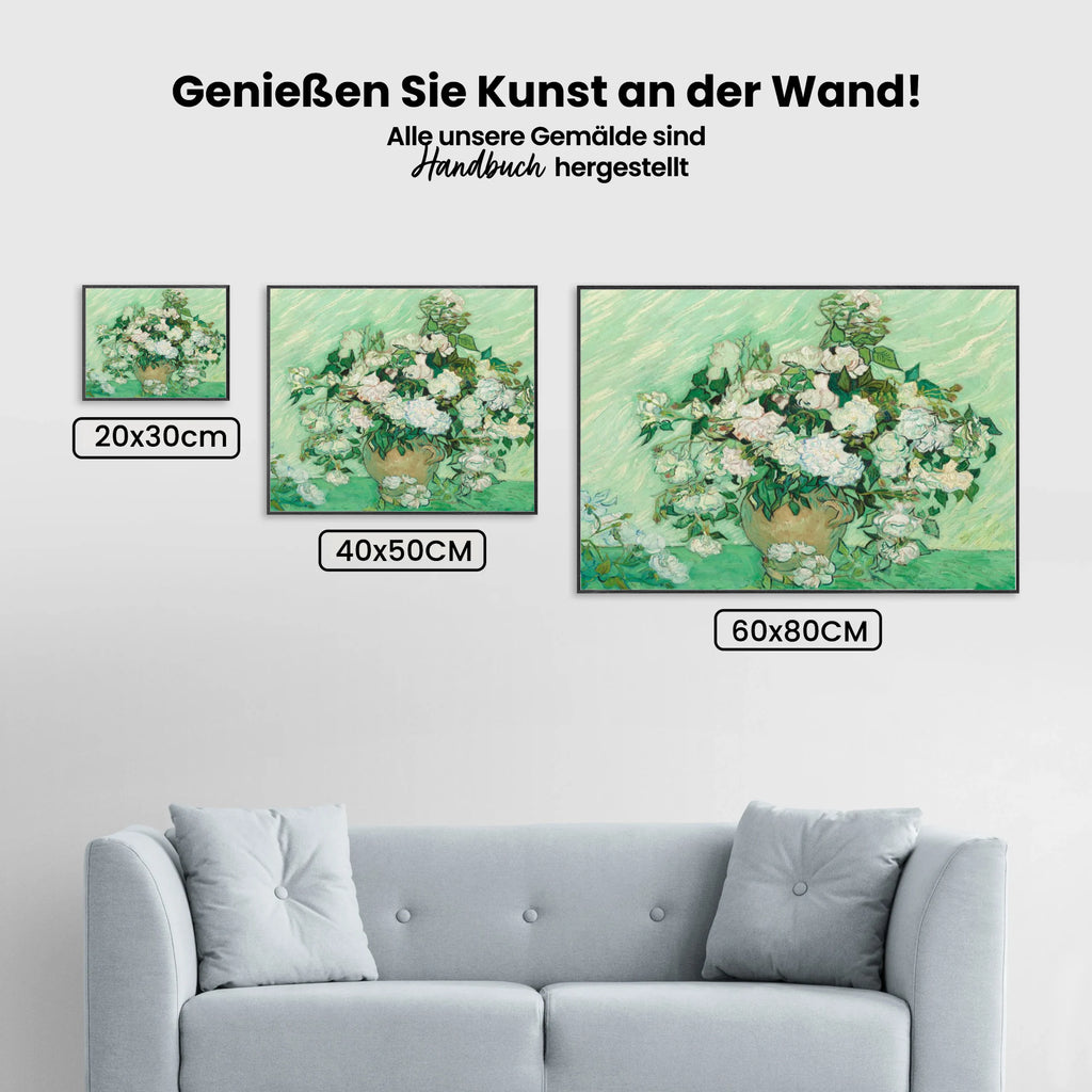 Malen nach Zahlen – Blumen in bin Van Gogh