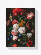 Malen nach Zahlen – Blumen in blauer vase