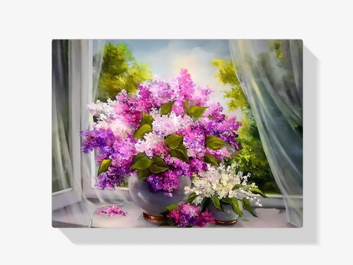 Malen nach Zahlen – Blumenstrauß
