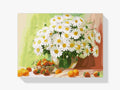 Malen nach Zahlen – Blumenstrauß aus Gänseblümchen