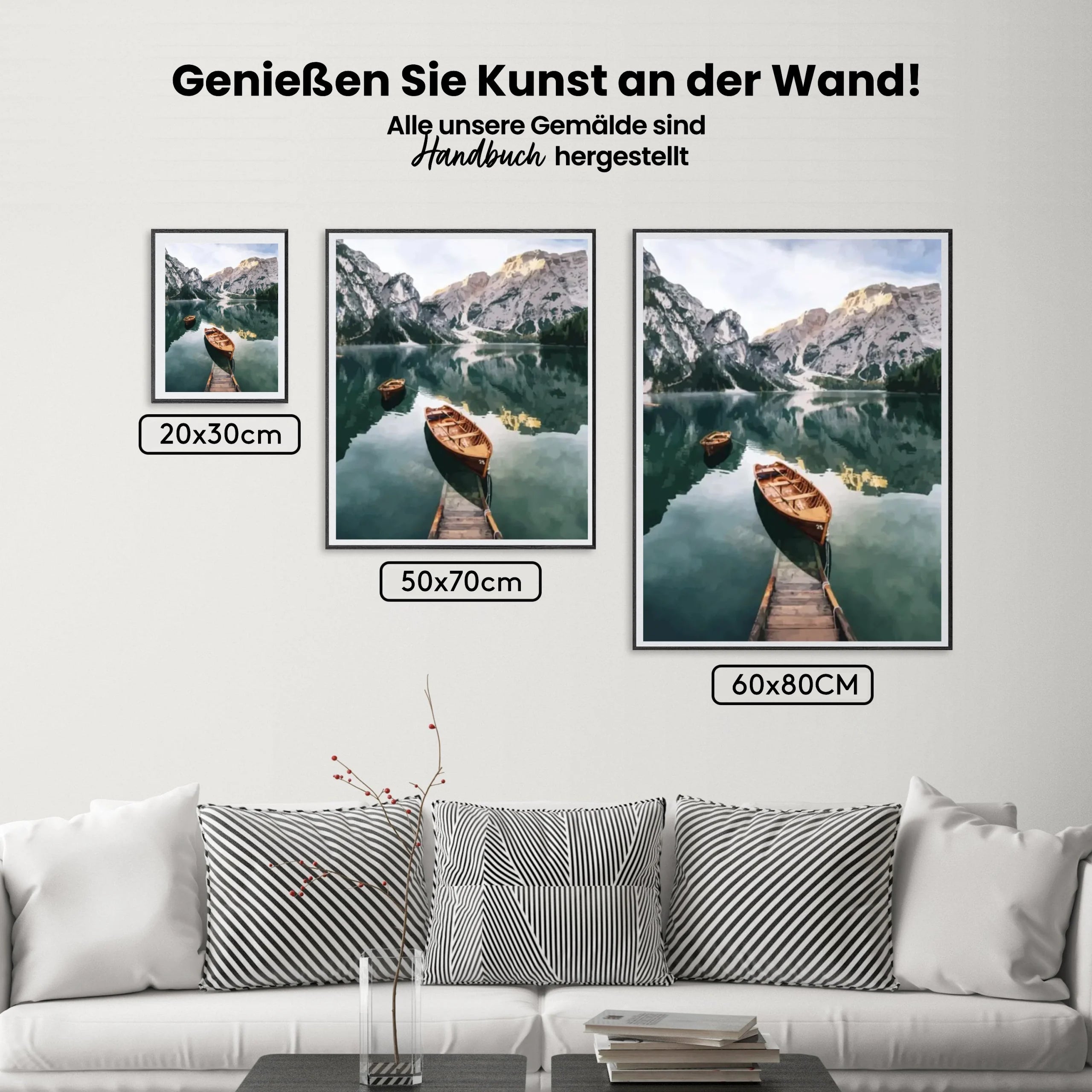 Malen nach Zahlen – Boot