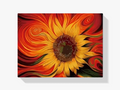 Malen nach Zahlen – Bunte Sonnenblume
