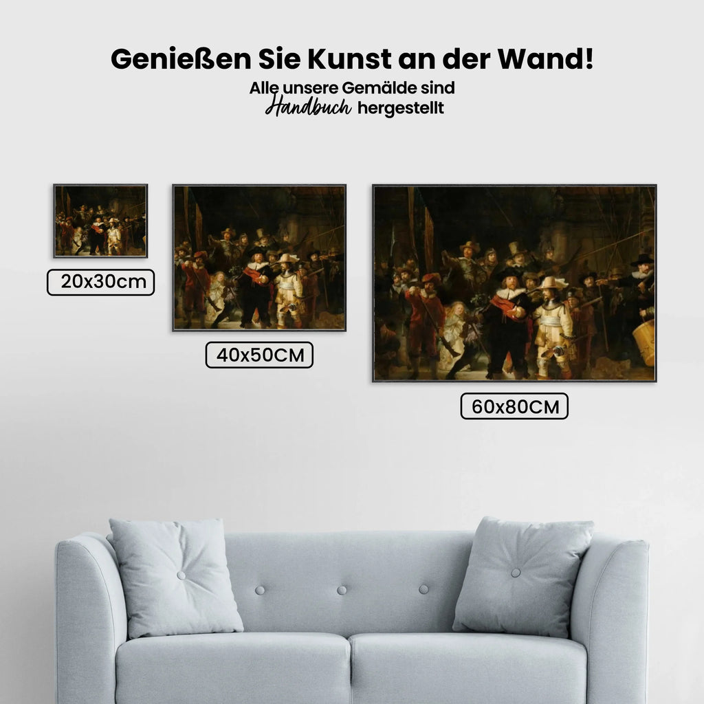 Malen nach Zahlen – De Nachtwacht