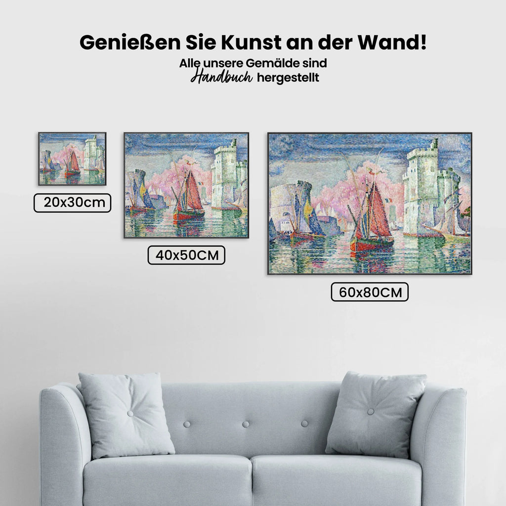 Malen nach Zahlen – Hafen von La
