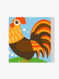 Malen nach Zahlen – Huhn