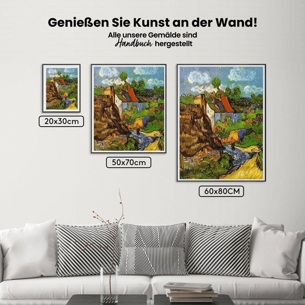 Malen nach Zahlen – Landschaft Van Gogh
