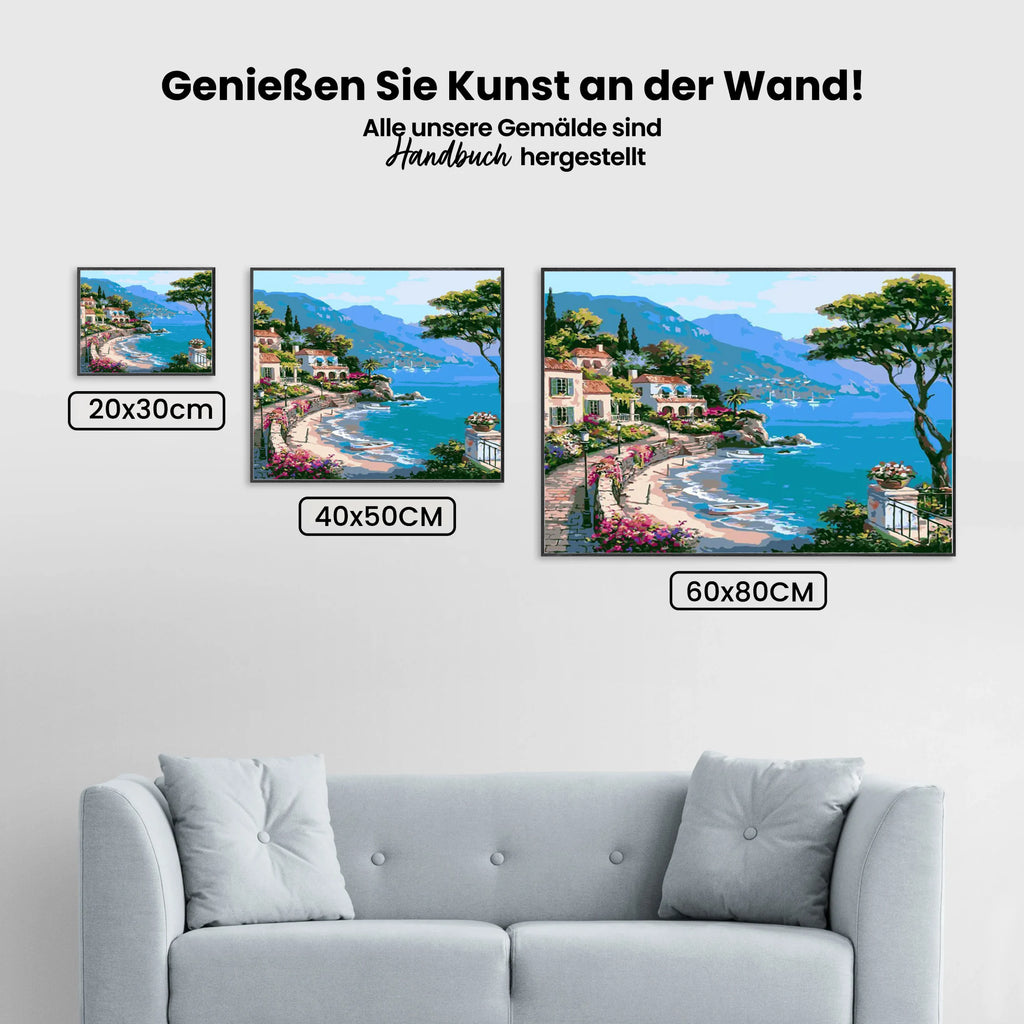 Malen nach Zahlen – Mittelmeer