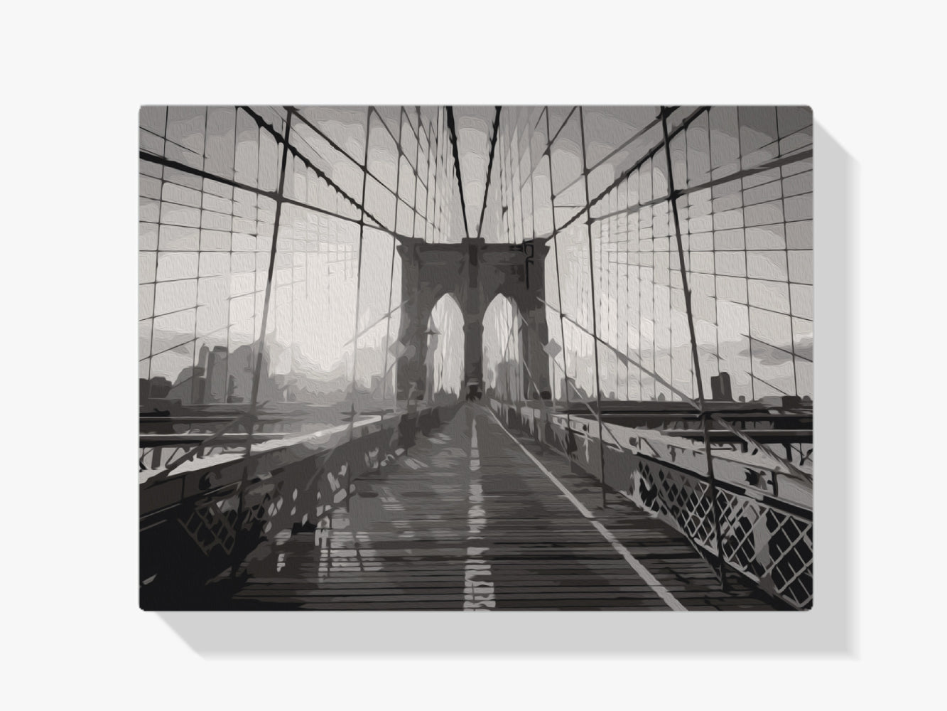 Malen nach Zahlen – New Yorker Brücke