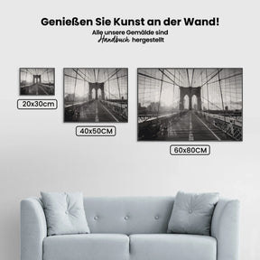 Malen nach Zahlen – New Yorker Brücke