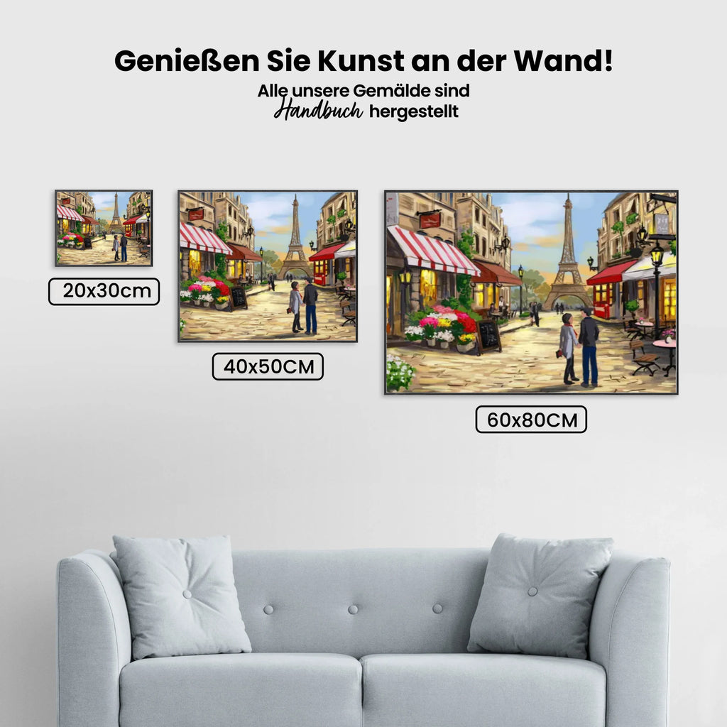 Malen nach Zahlen – Pariser Straße