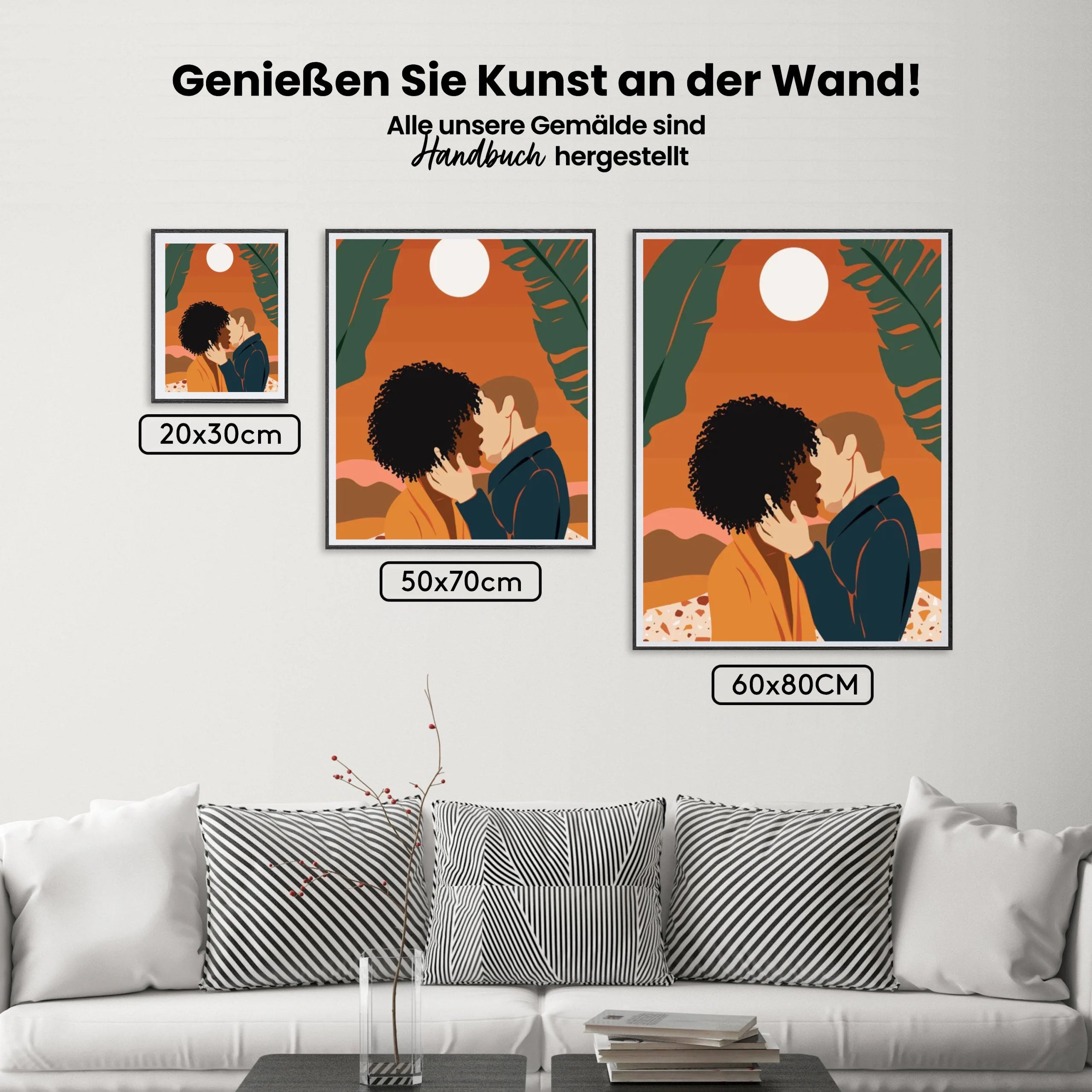 Malen nach Zahlen – Personen Illustrationen 1