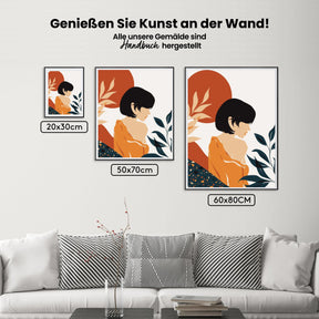 Malen nach Zahlen – Personen Illustrationen 2