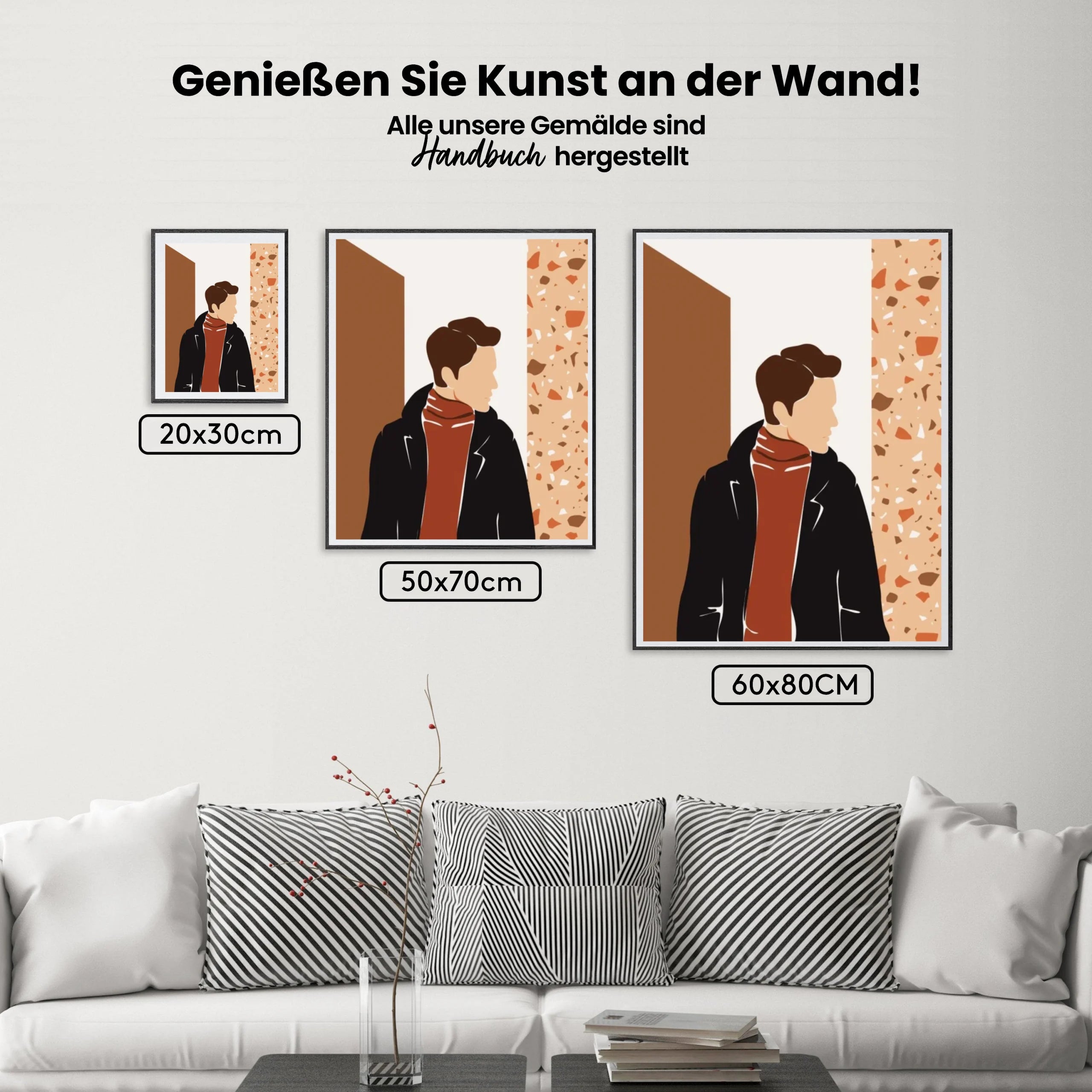 Malen nach Zahlen – Personen Illustrationen 5