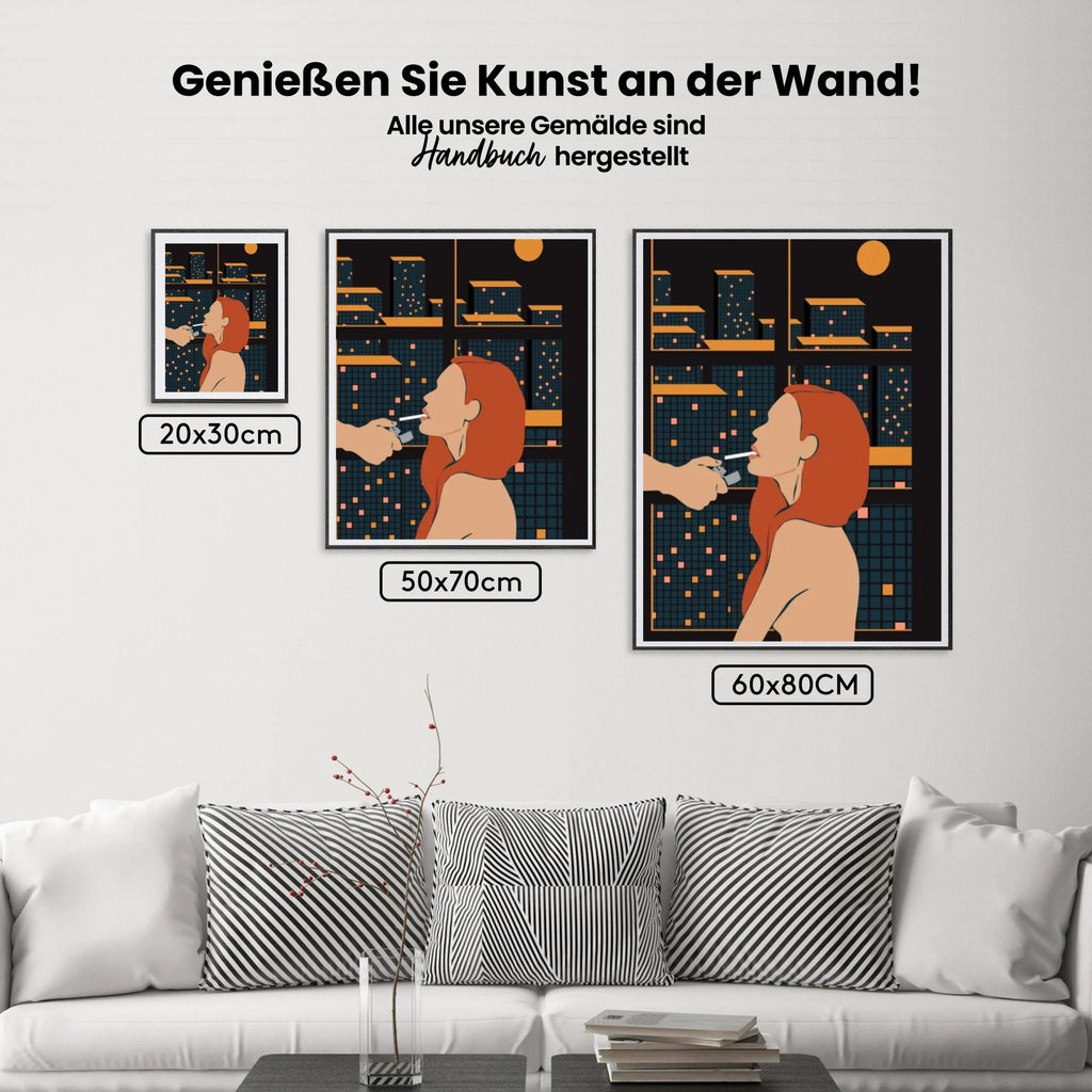 Malen nach Zahlen – Personen Illustrationen 7
