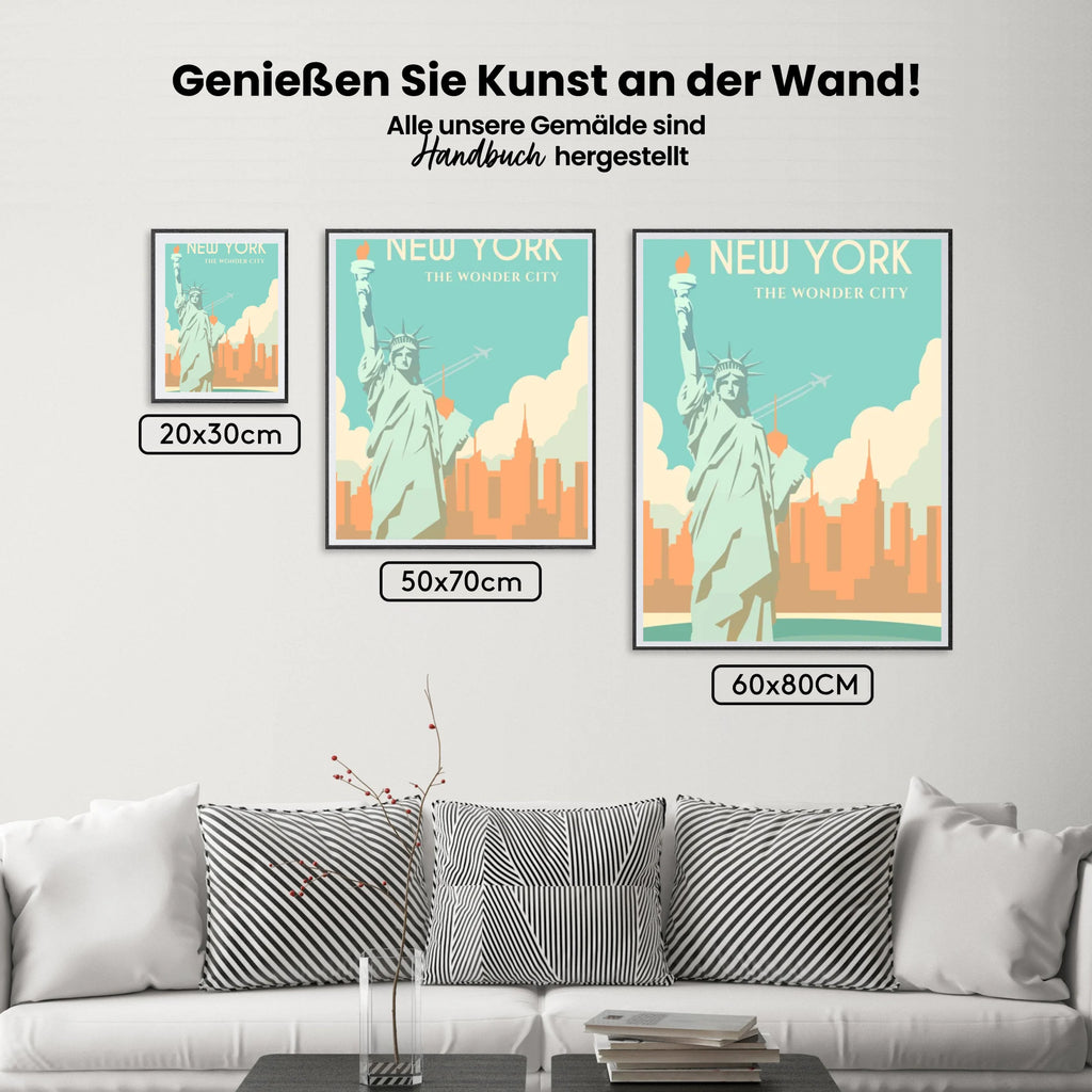 Malen nach Zahlen – Reisen – New York