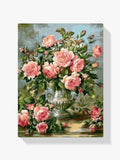 Malen nach Zahlen – Schöne Blumen in der Vase