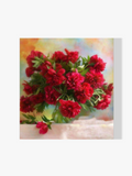 Malen nach Zahlen – Schöne rote Blumen