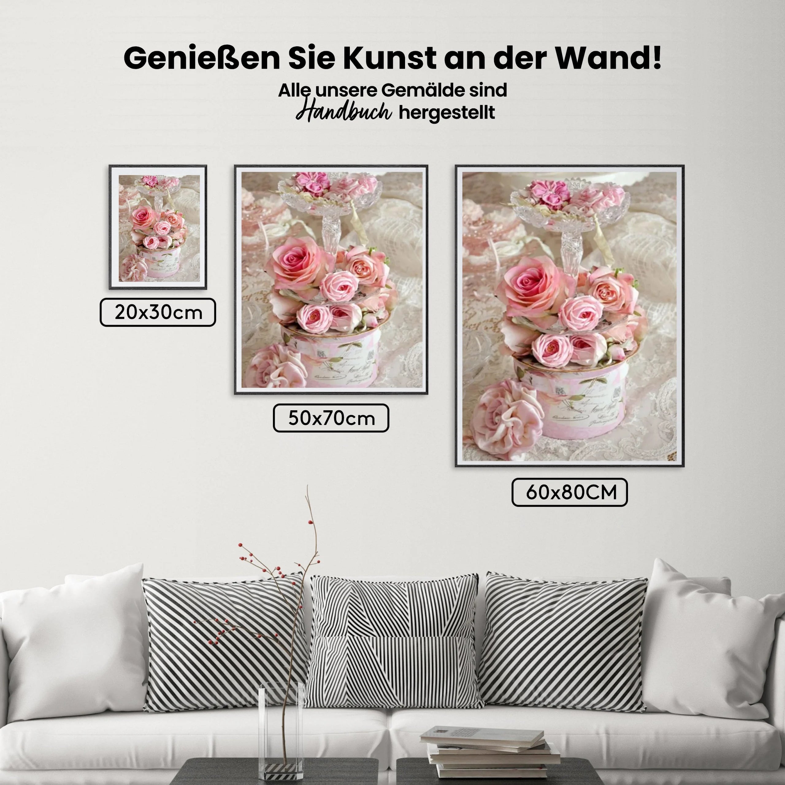 Malen nach Zahlen – Schöner Strauß