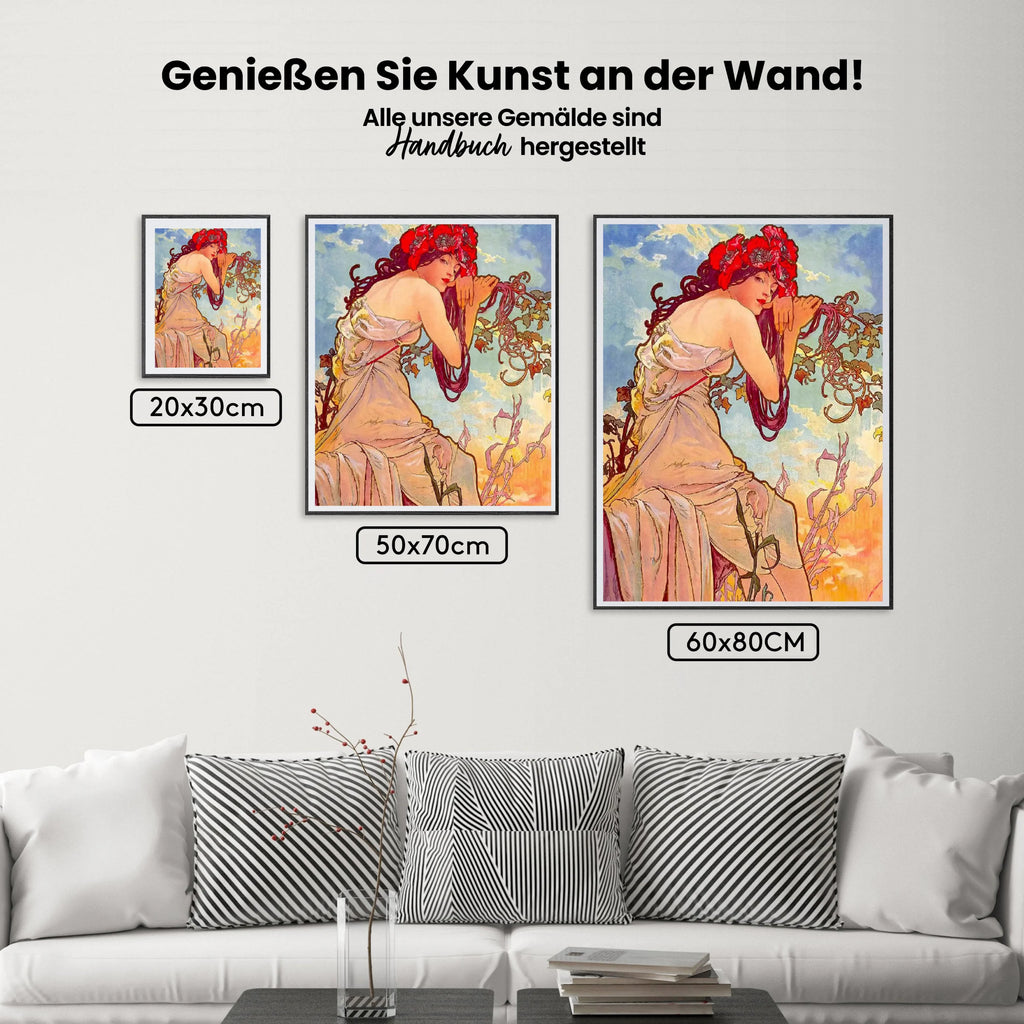 Malen nach Zahlen – Sommer