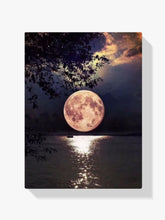 Malen nach Zahlen – Vollmond