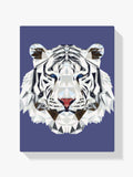 Malen nach Zahlen – Weißer Tiger Polygon