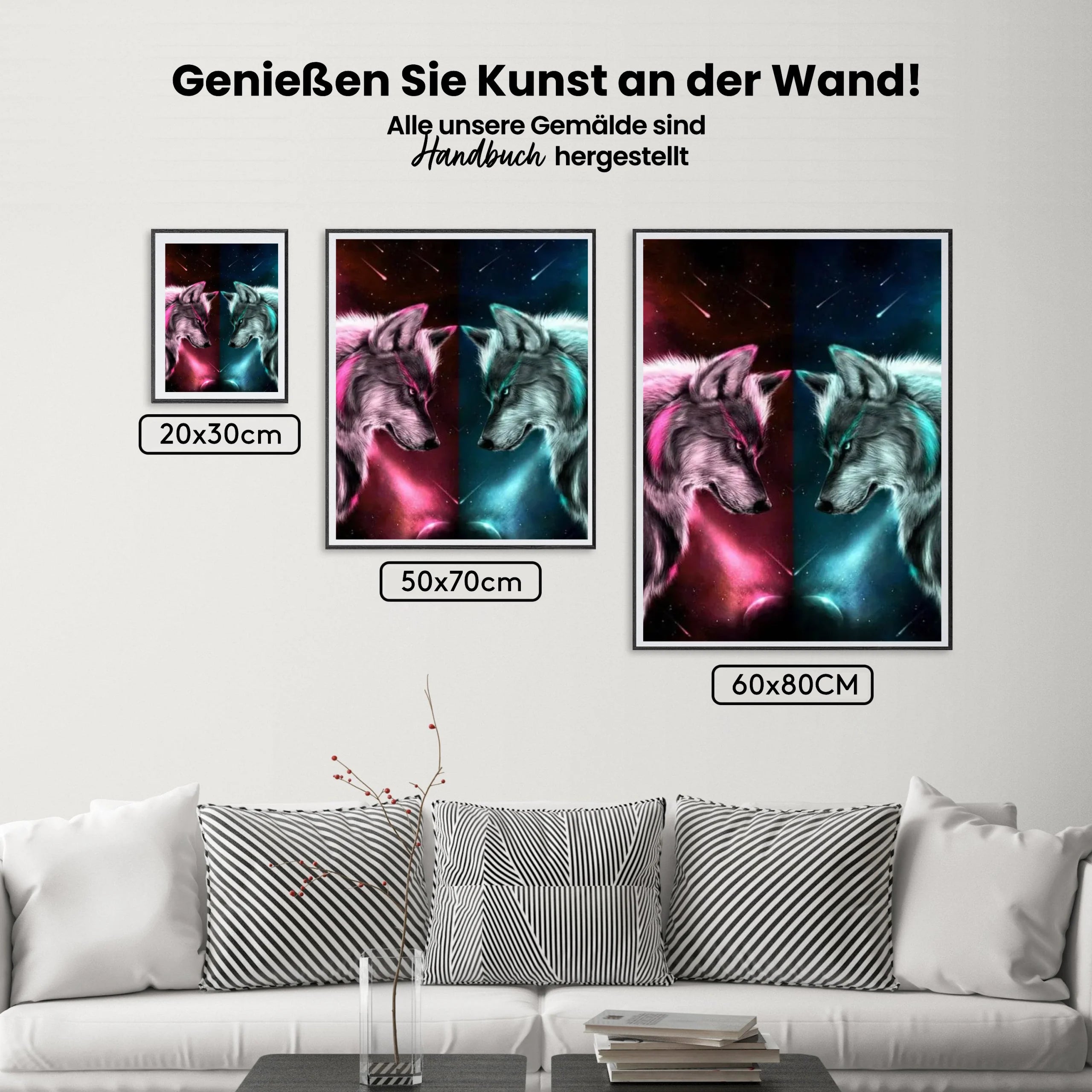 Malen nach Zahlen – Wolf Liebe
