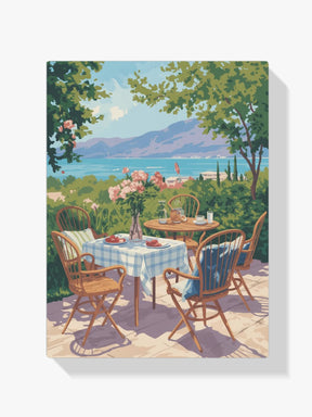 Malen nach Zahlen - Alfresco-Nachmittag