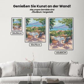 Malen nach Zahlen - Alfresco-Nachmittag
