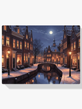 Malen nach Zahlen - Angenehmer Abend in Haarlem