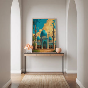Malen nach Zahlen - Azure Moschee Eleganz