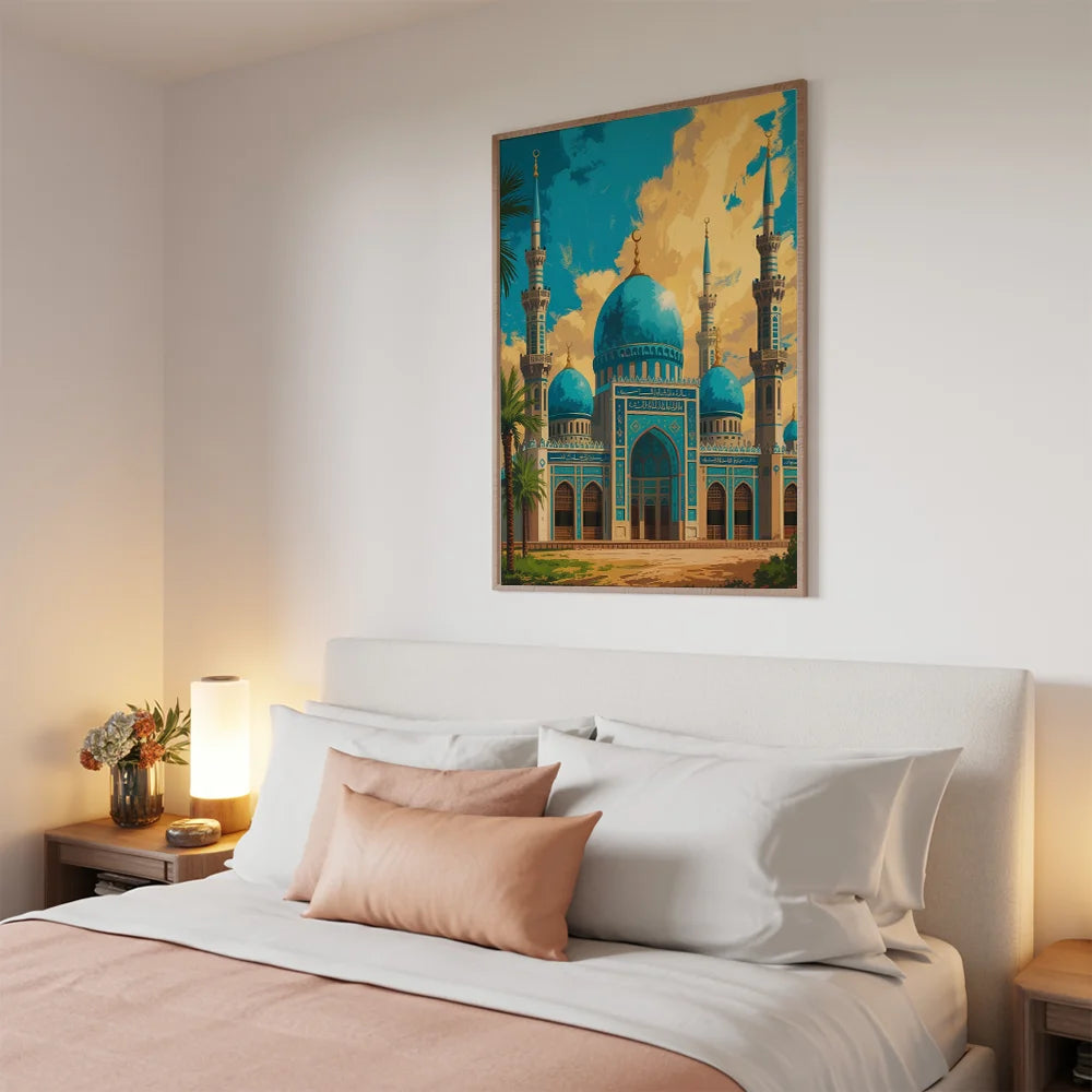 Malen nach Zahlen - Azure Moschee Eleganz