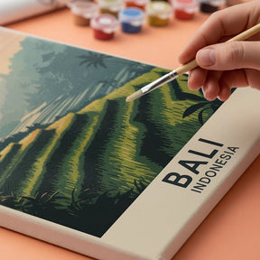 Malen nach Zahlen - Bali, Indonesien