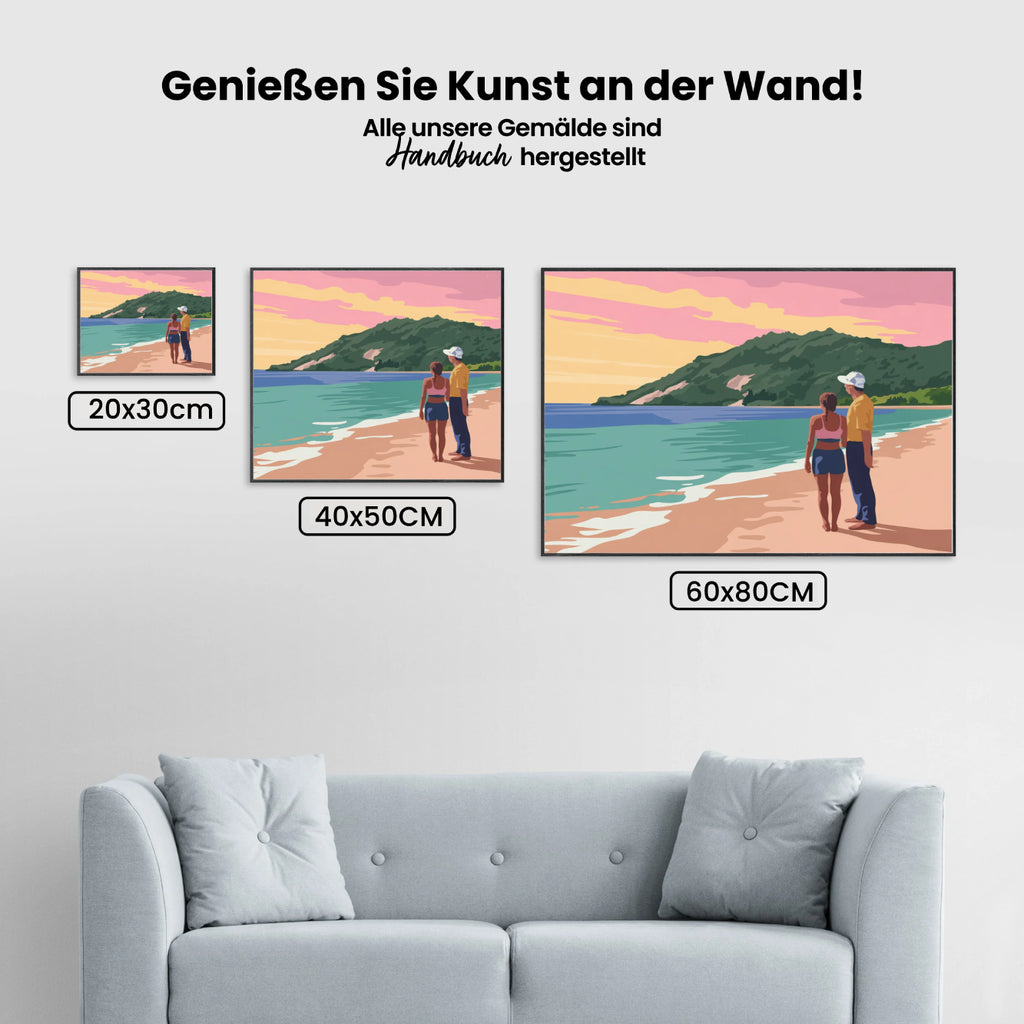 Malen nach Zahlen - Barfuß-Republik