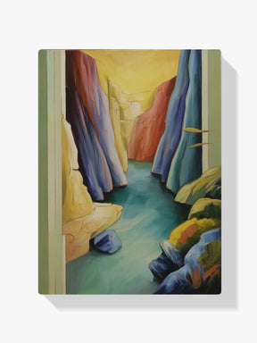 Malen nach Zahlen - Bergsee-Landschaft 2