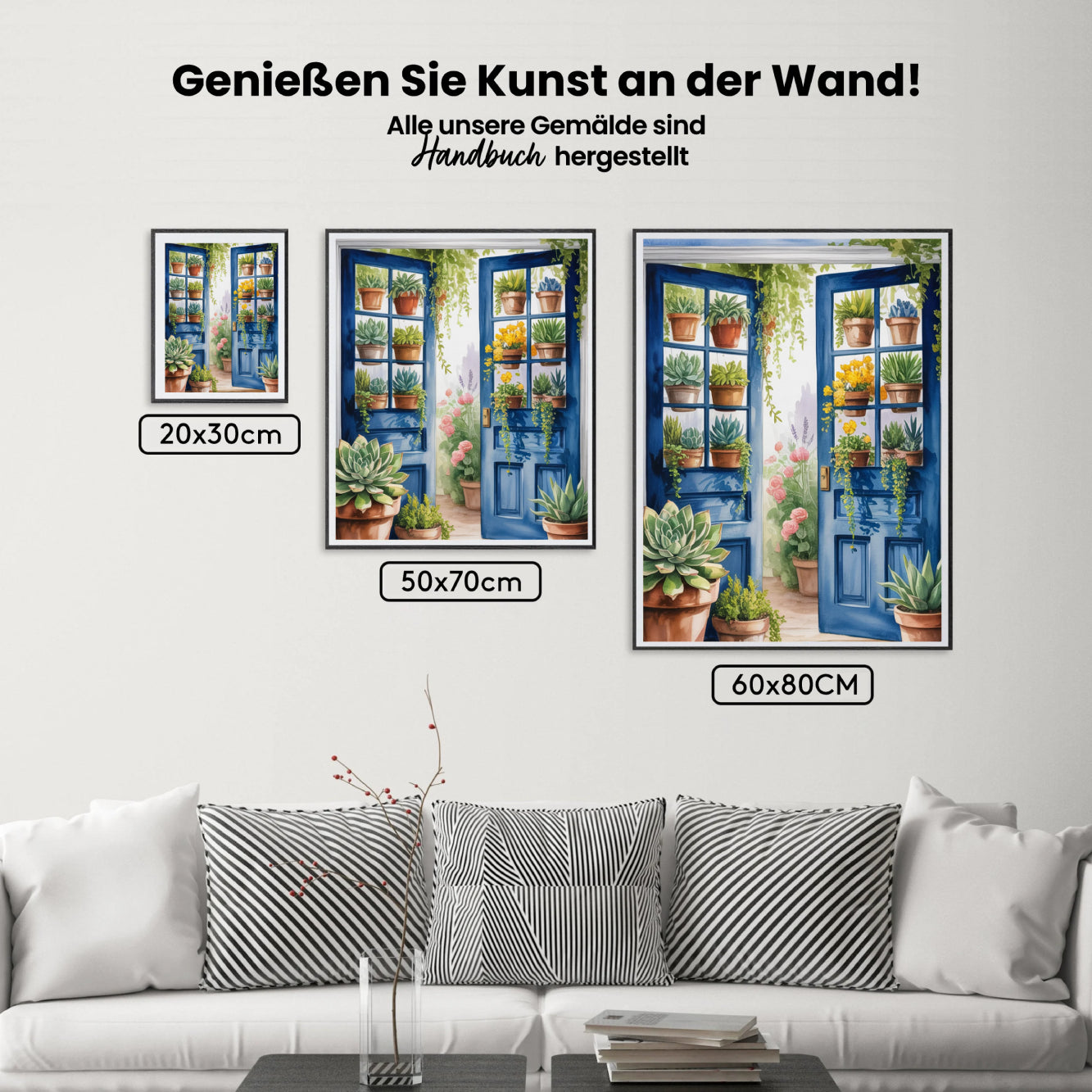 Malen nach Zahlen - Blumenladen